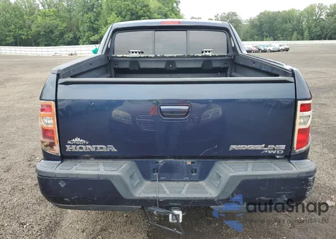 2009 Honda Ridgeline Rtl из США, поврежденный, VIN 2HJYK16509H500928